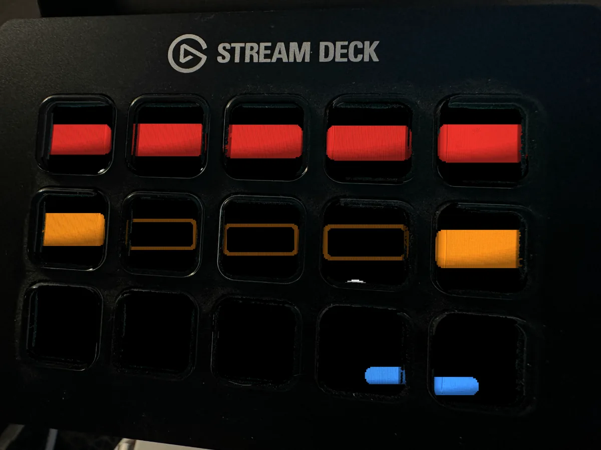 Brick Breaker shown running on a Stream Deck