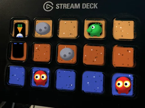 Retro Digger — Stream Deck screensaver