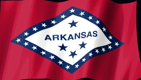 Arkansas Flag — Stream Deck screensaver