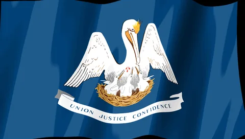Louisiana Flag — Stream Deck screensaver