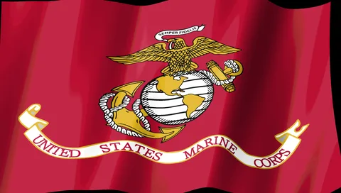 Marine Corps Flag — Stream Deck screensaver