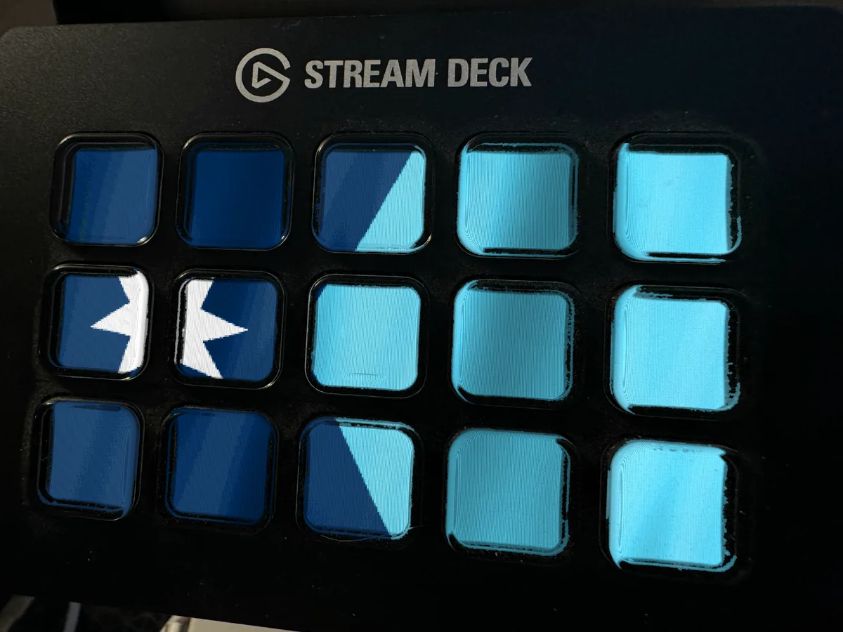 Minnesota Flag shown running on a Stream Deck