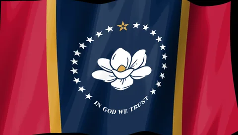 Mississippi Flag — Stream Deck screensaver
