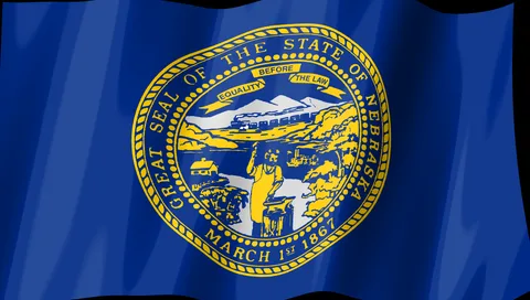 Nebraska Flag — Stream Deck screensaver