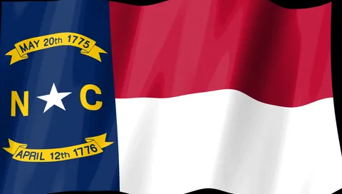 North Carolina Flag — Stream Deck screensaver