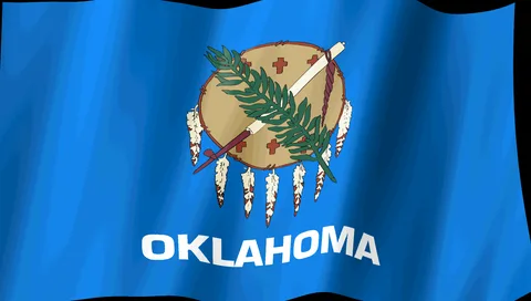 Oklahoma Flag — Stream Deck screensaver