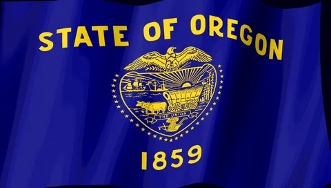 Oregon Flag — Stream Deck screensaver