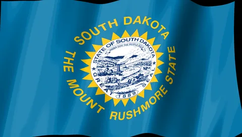 South Dakota Flag — Stream Deck screensaver