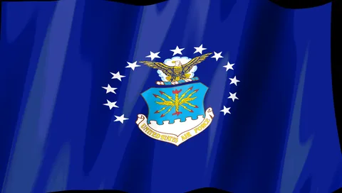 US Air Force Flag — Stream Deck screensaver