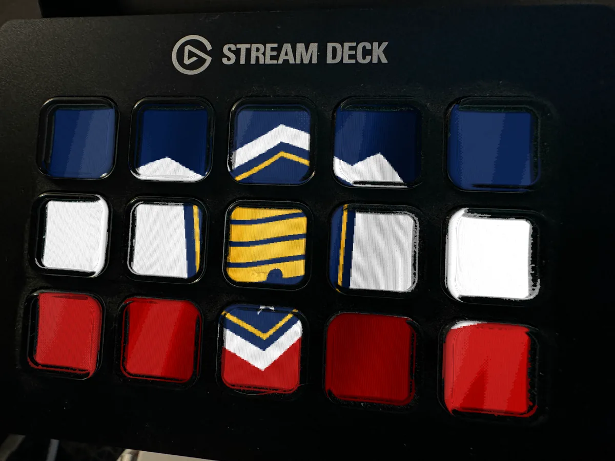 Utah Flag shown running on a Stream Deck