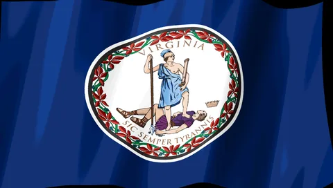 Virginia Flag — Stream Deck screensaver